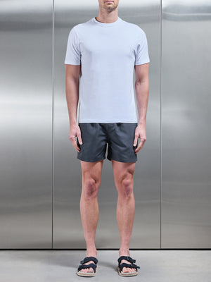 Essential Drawstring Swim Short in Grey