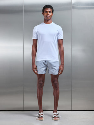 Essential Drawstring Swim Short in Mid Grey