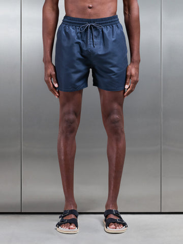 Essential Drawstring Swim Short in Navy