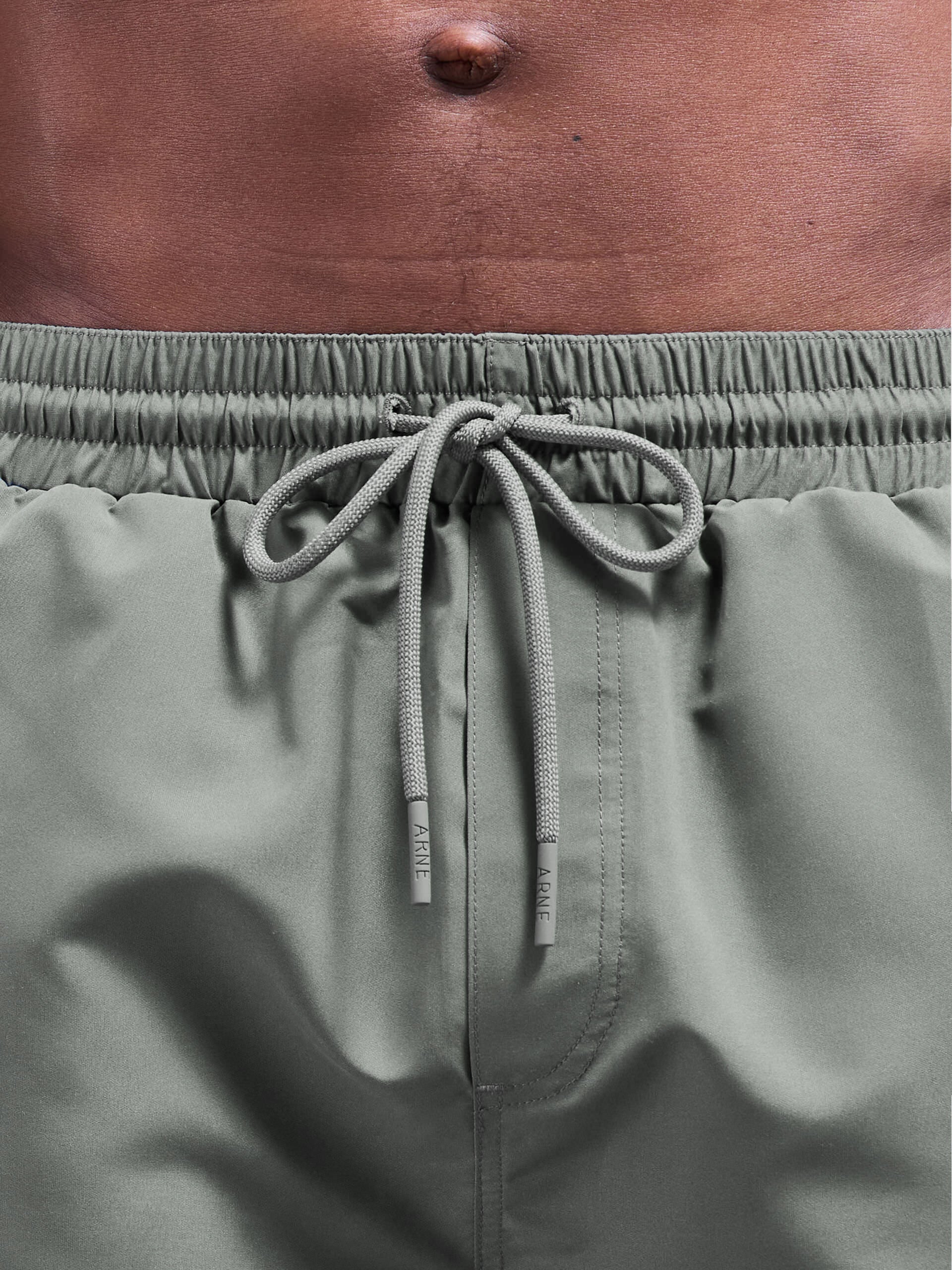 Essential Drawstring Swim Short in Sage