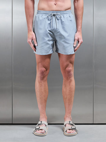 Essential Drawstring Swim Short in Stone