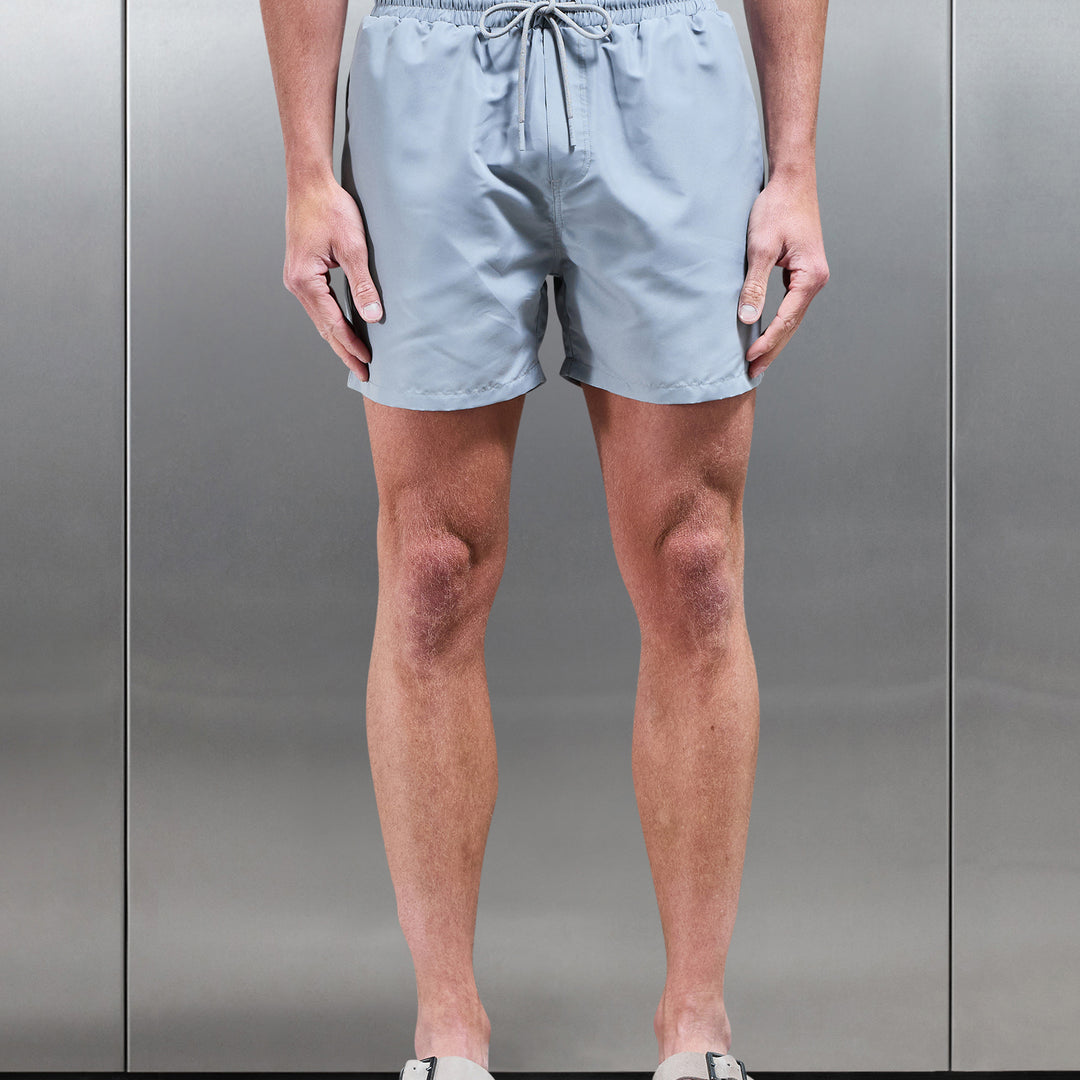 Essential Drawstring Swim Short in Stone