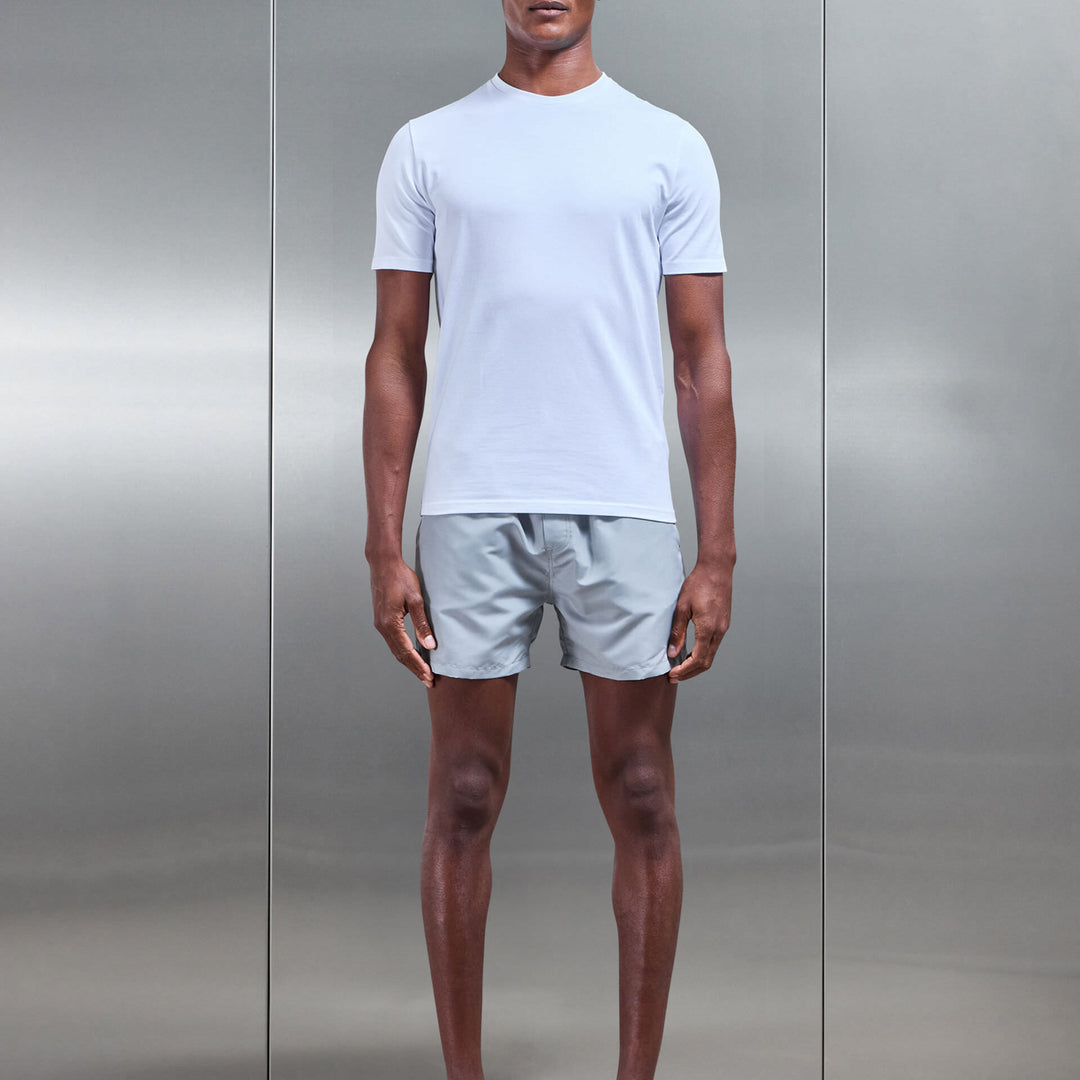Essential Drawstring Swim Short in Stone
