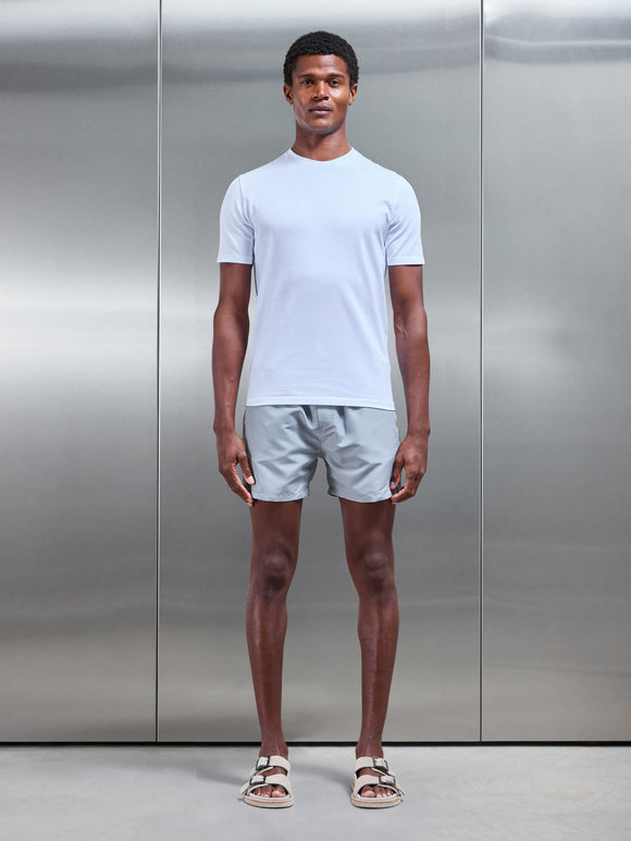Essential Drawstring Swim Short in Stone