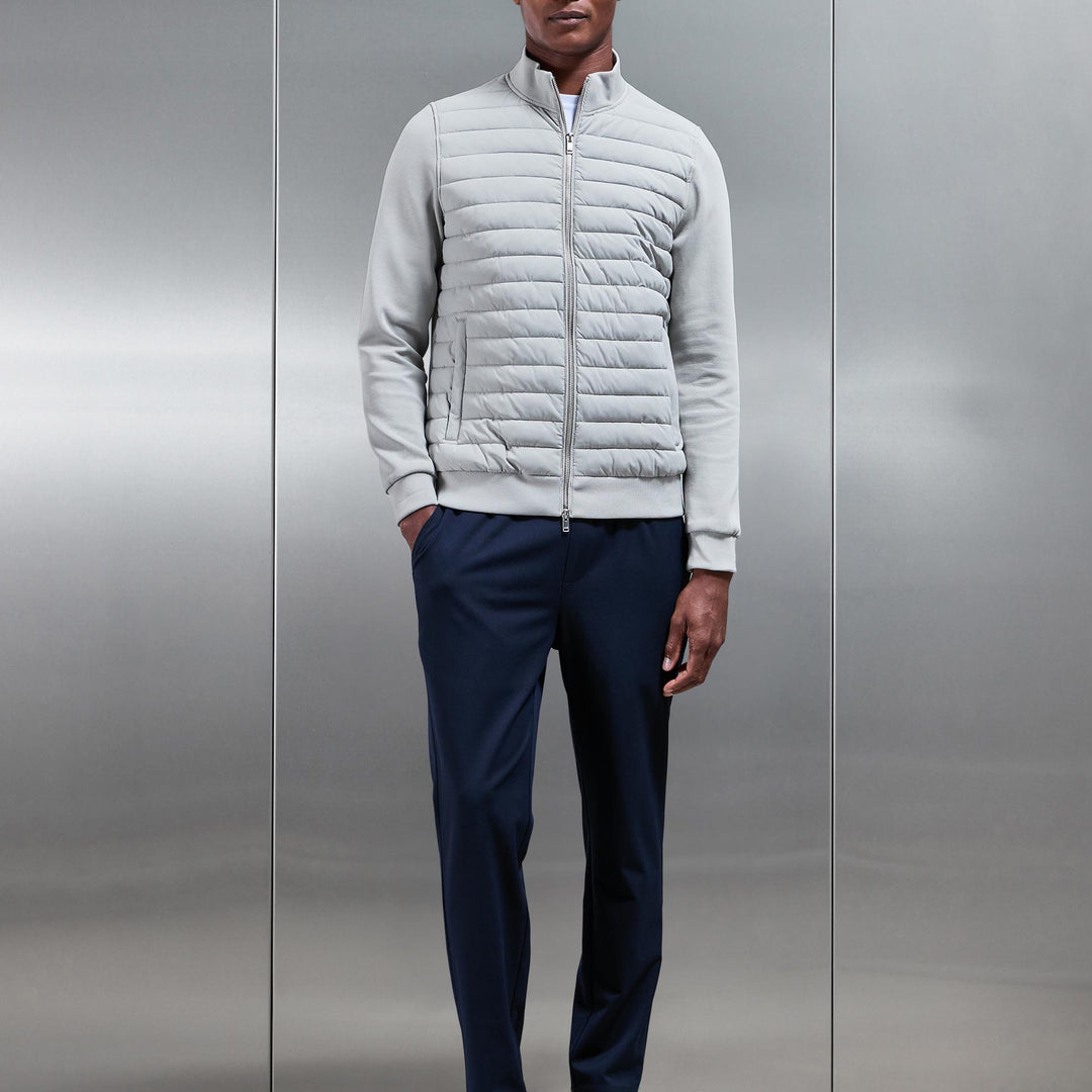 Essential Drawstring Tailored Trouser in Navy