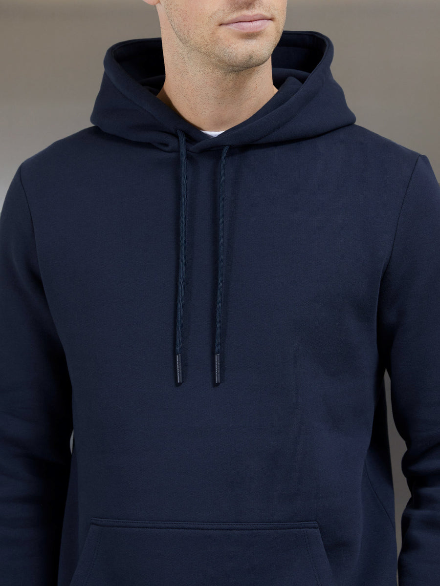 Essential Hoodie in Navy