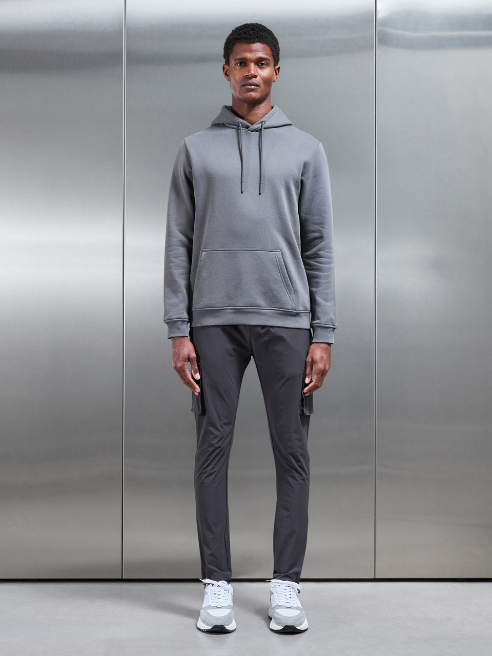 Essential Hoodie in Grey