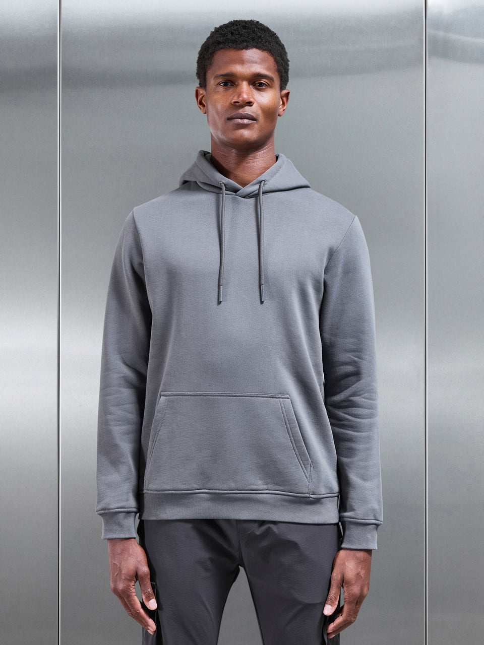 Essential Hoodie in Grey