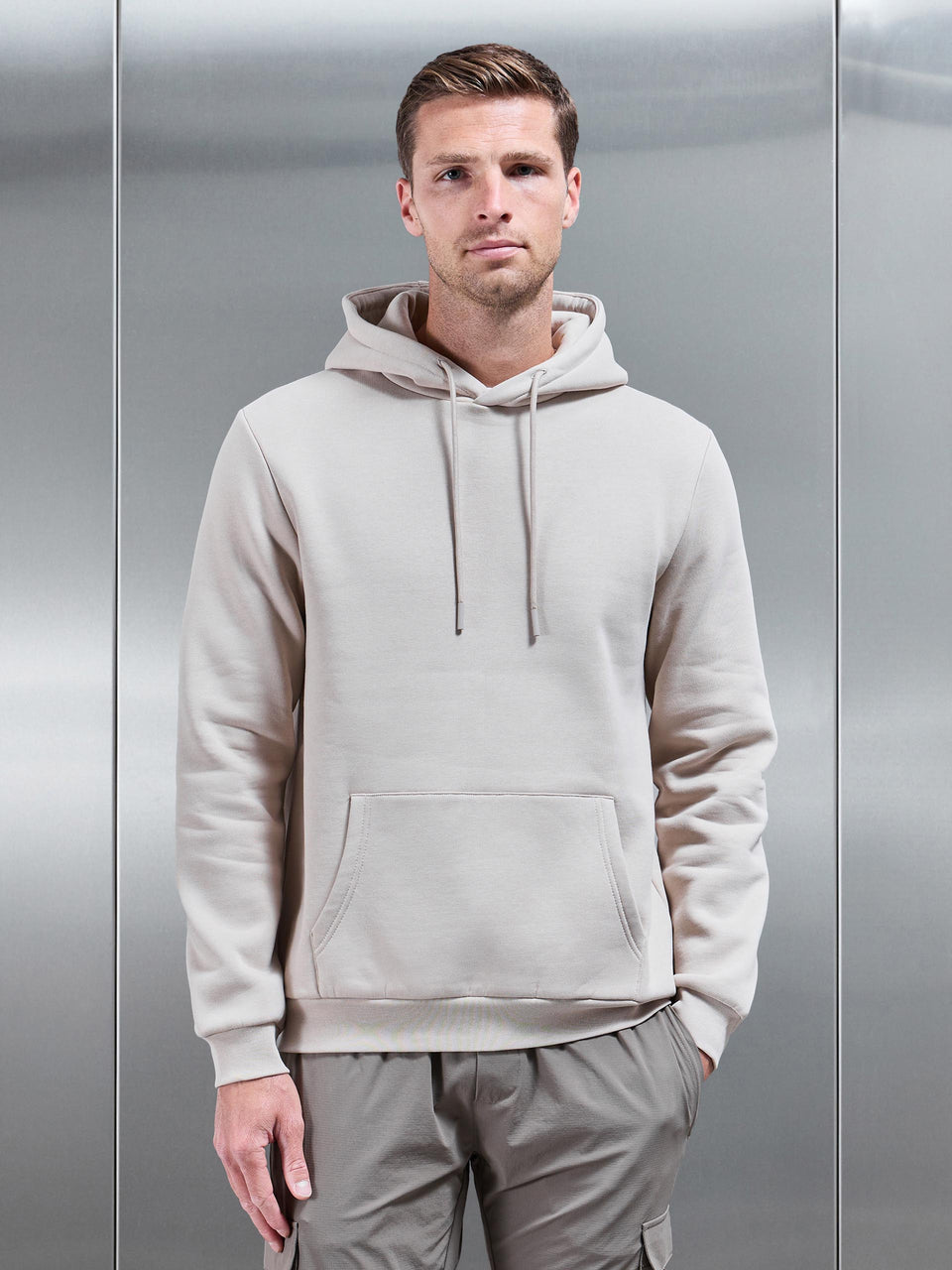 Essential Hoodie in Beige