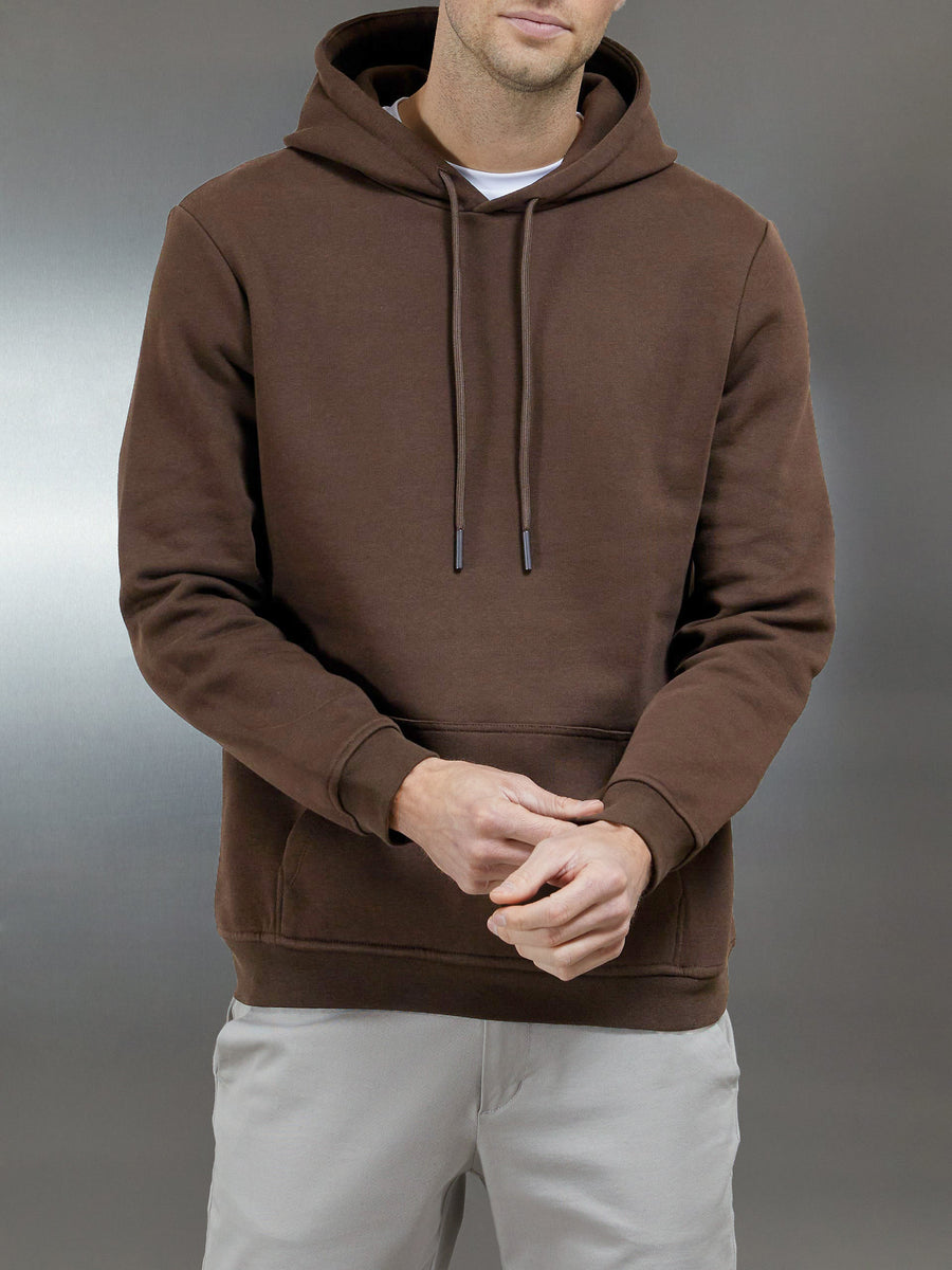 Essential Hoodie in Brown