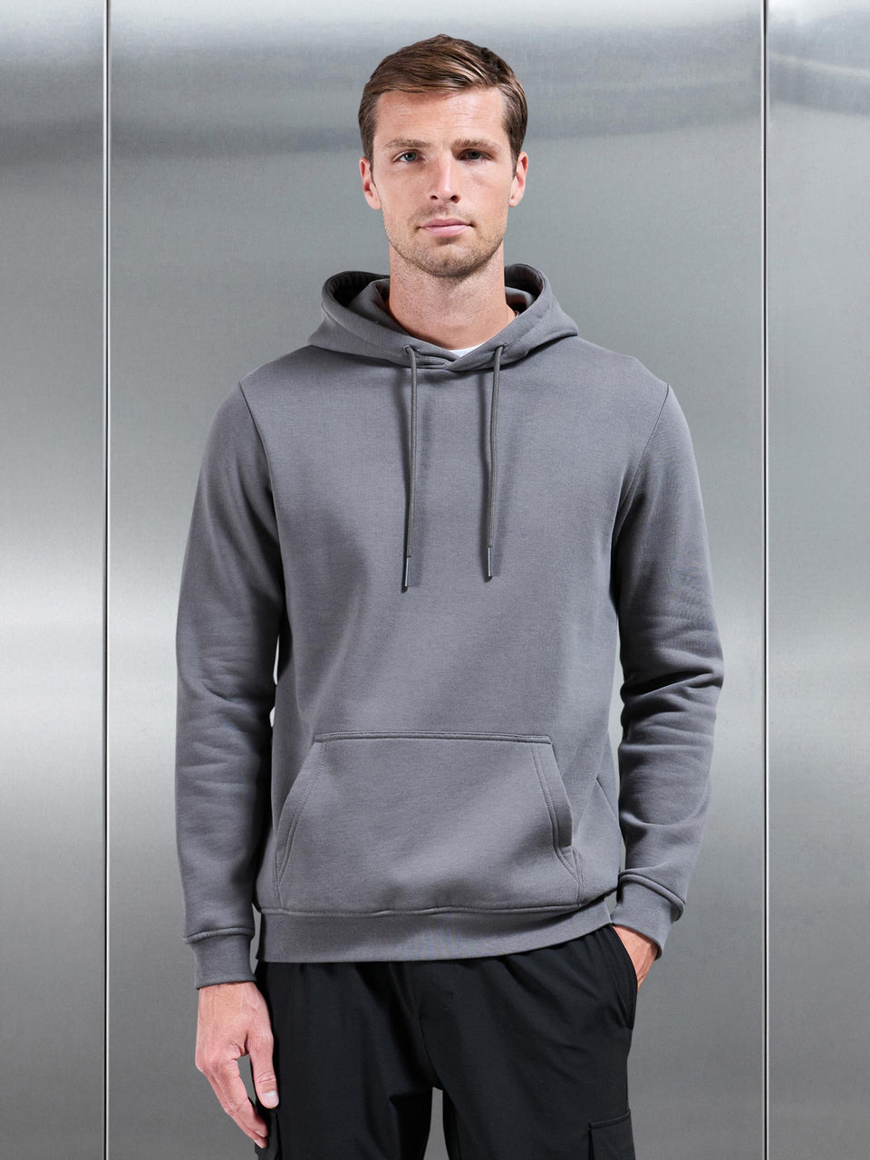 Essential Hoodie In Grey