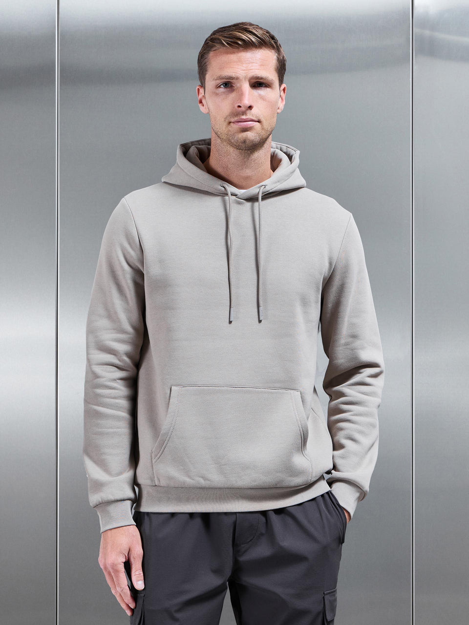 Essential Hoodie in Stone