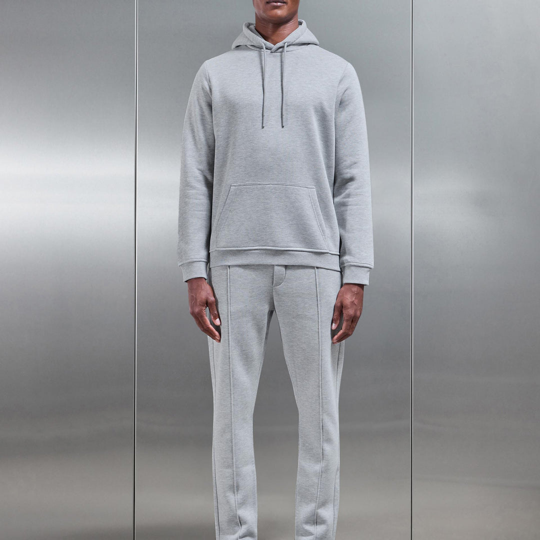 Essential Hoodie in Marl Grey