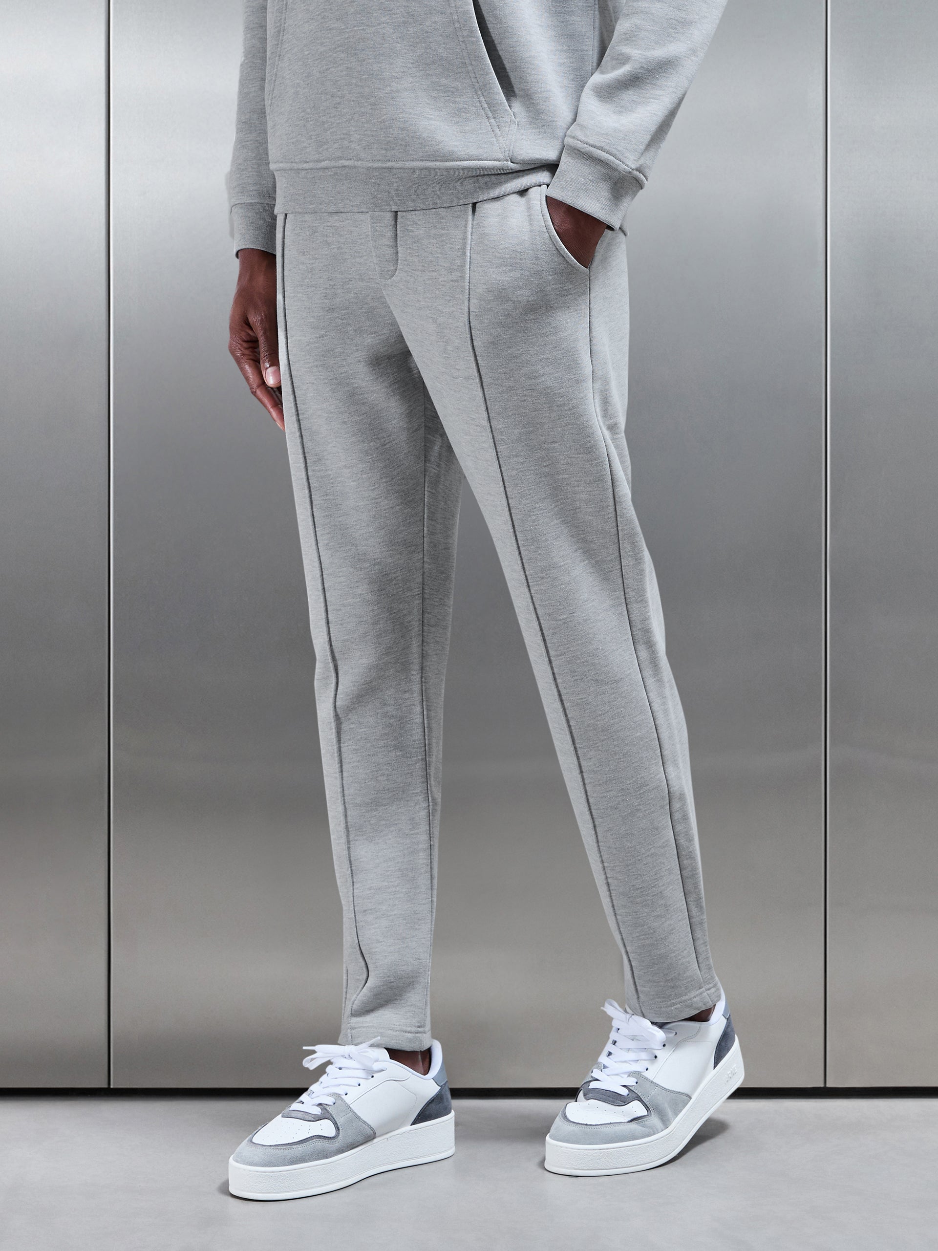 Essential Jogger in Marl Grey