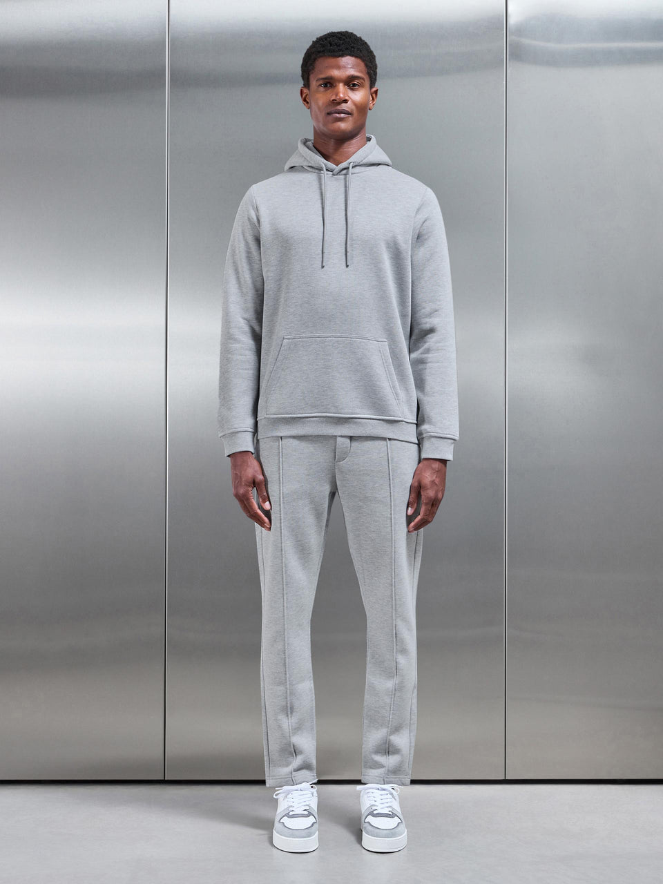 Essential Jogger in Marl Grey