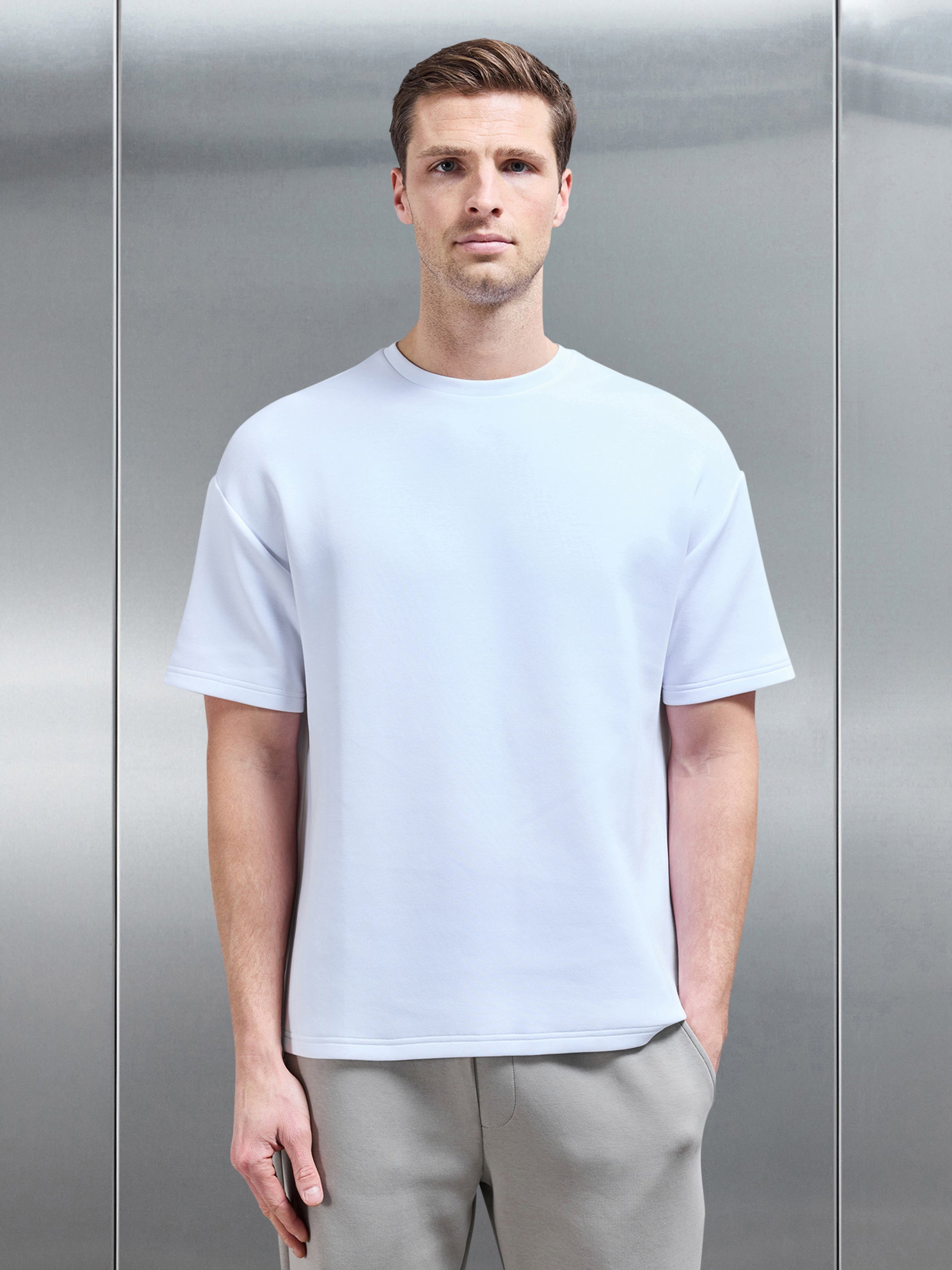 Everyday Luxe Relaxed T-Shirt in White