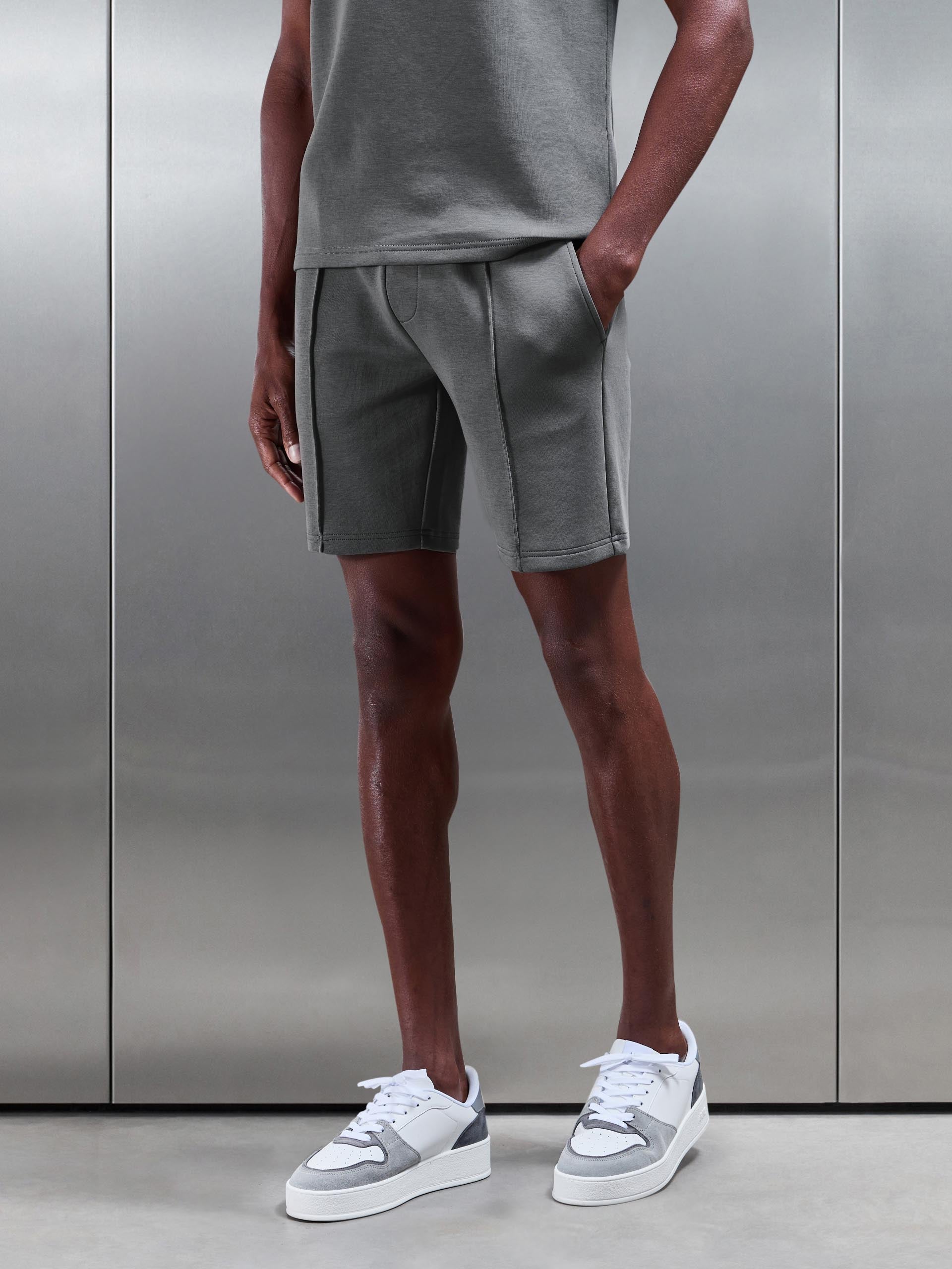 Everyday Luxe Short in Grey