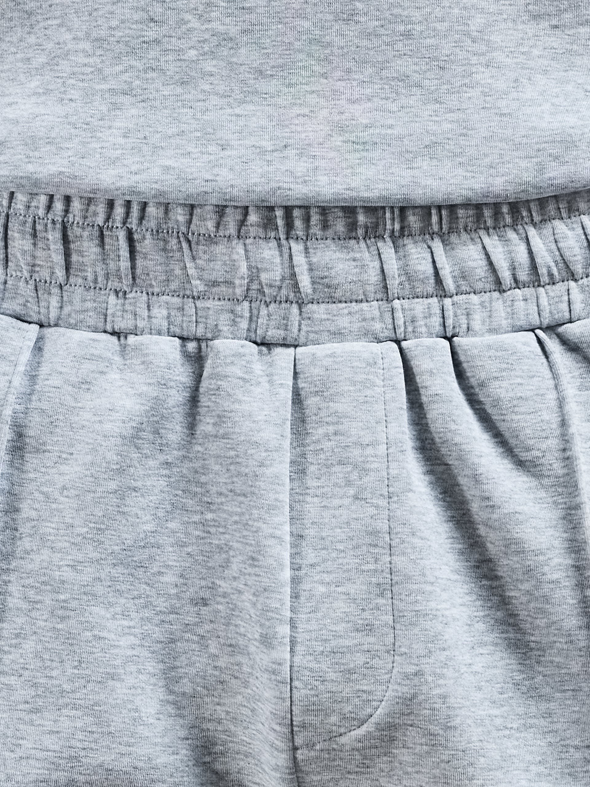 Everyday Luxe Short in Marl Grey