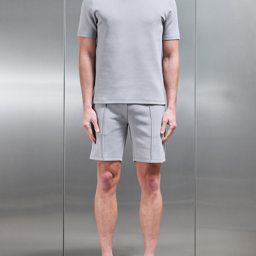 Everyday Luxe Short in Mid Grey