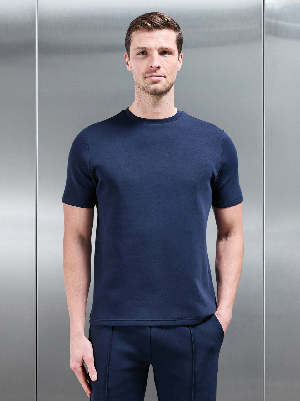Everyday Luxe T-Shirt in Navy