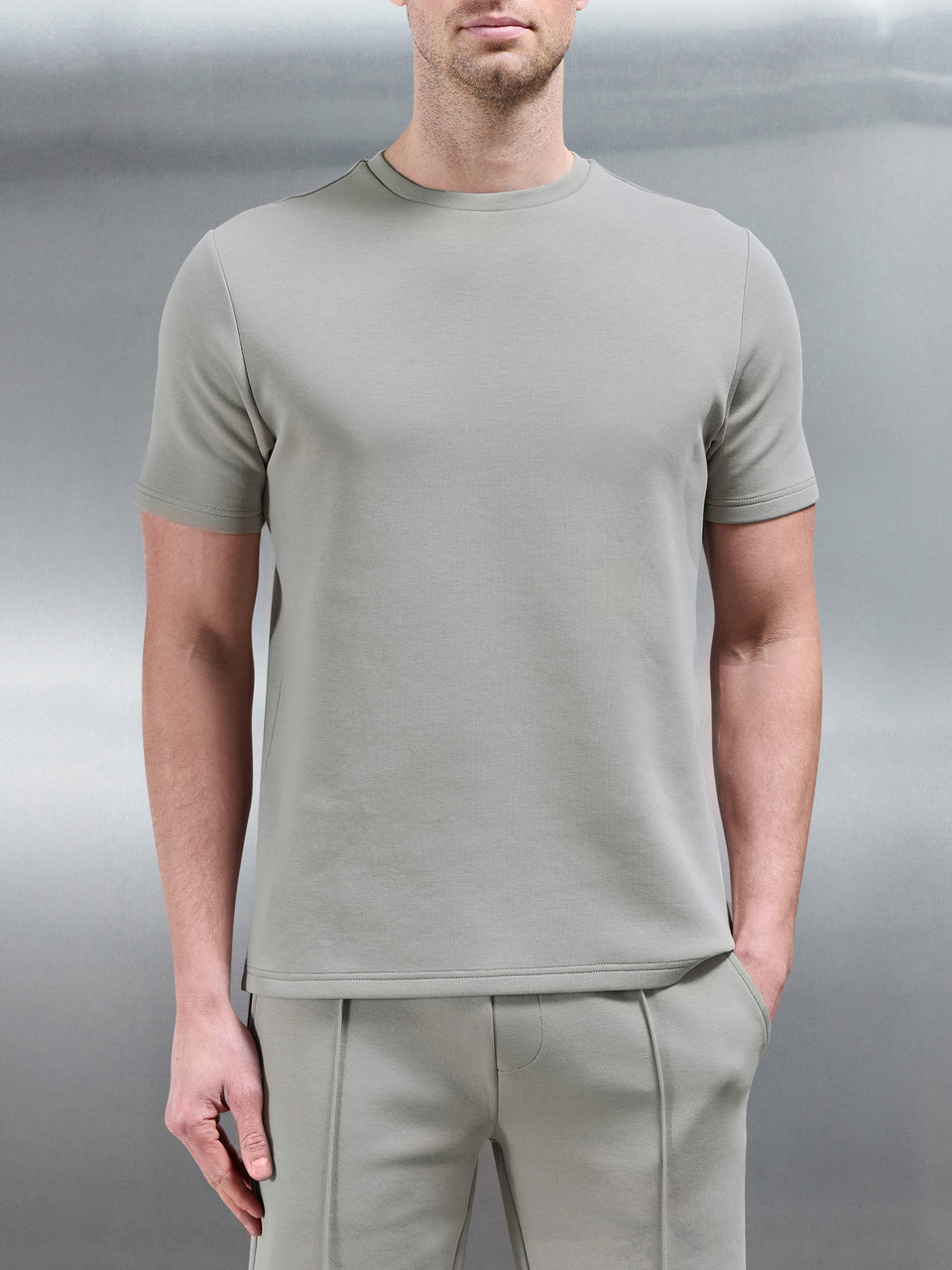 Everyday Luxe T-Shirt in Stone