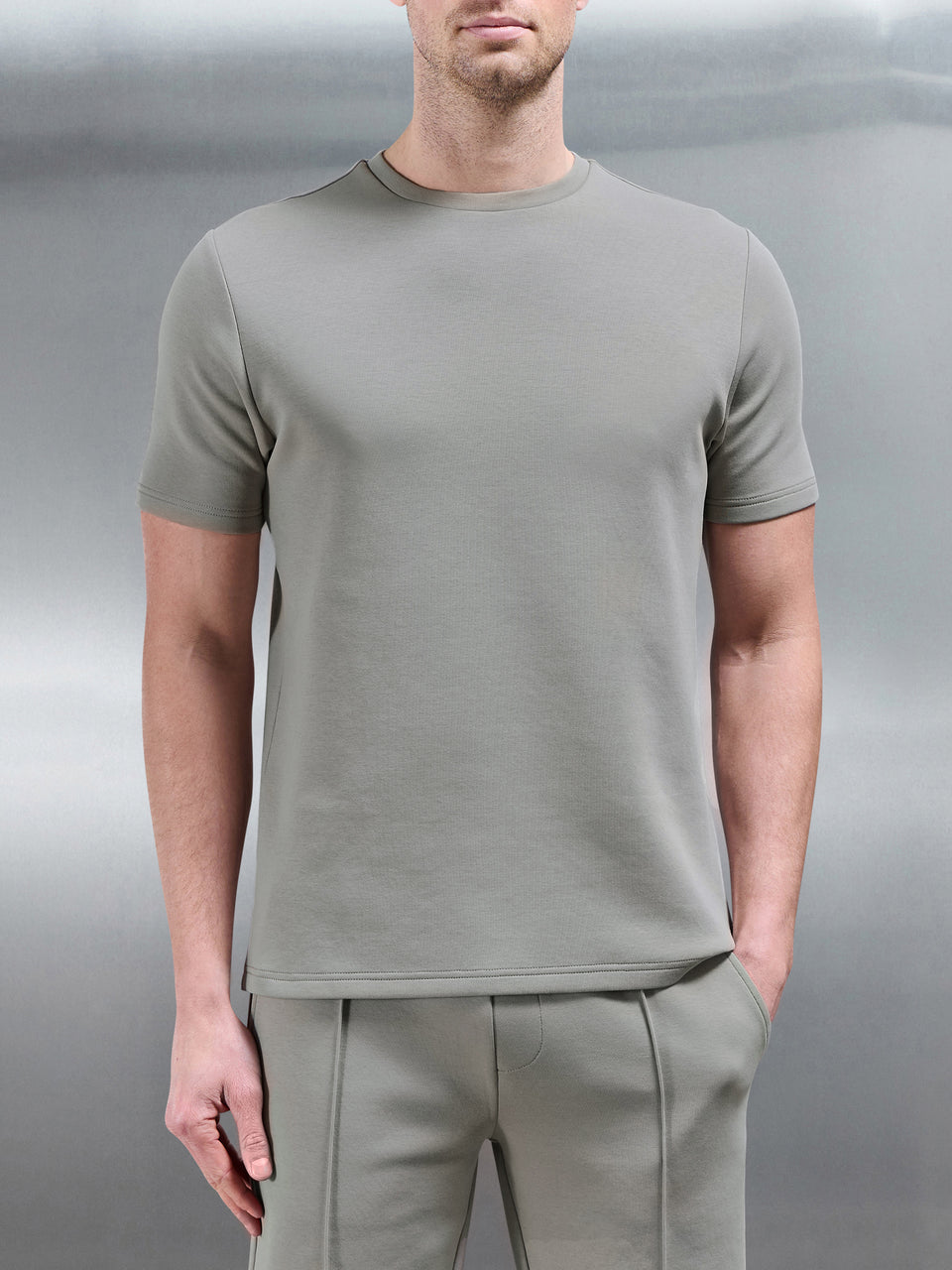 Everyday Luxe T-Shirt in Stone