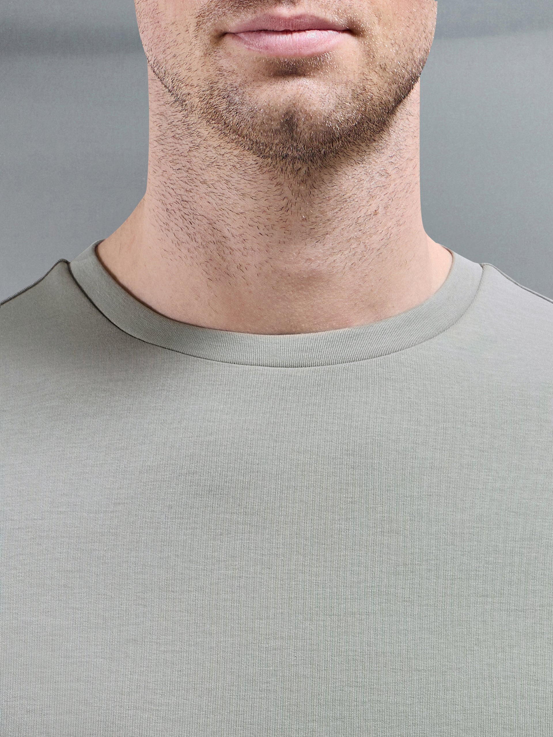 Everyday Luxe T-Shirt in Stone