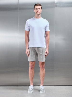 Everyday Luxe T-Shirt in White Marl