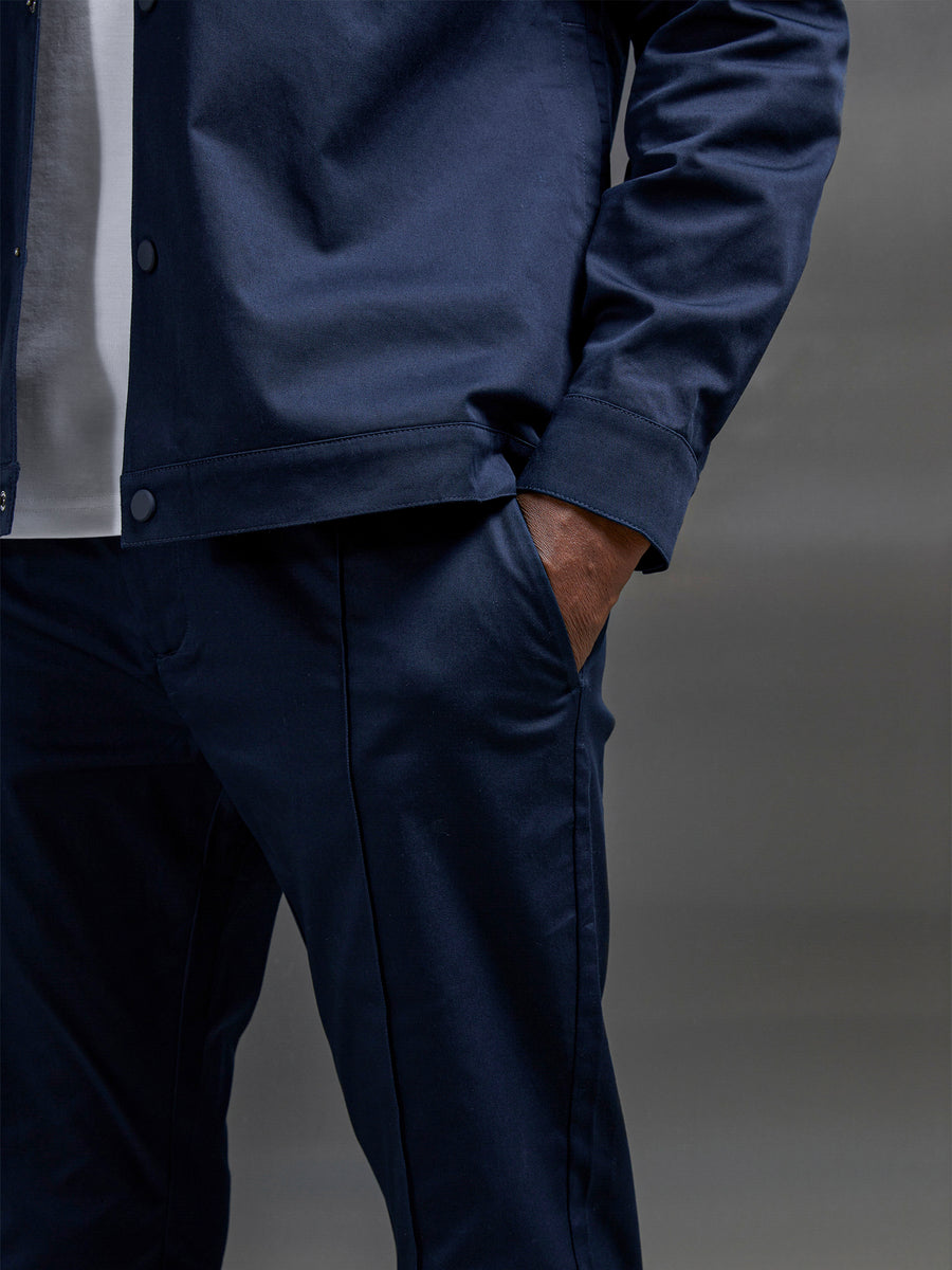 Essential Drawstring Trouser in Navy
