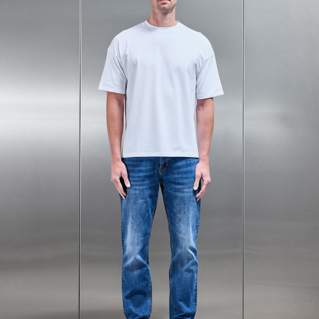 Essential Relaxed Fit Cotton T-Shirt in White