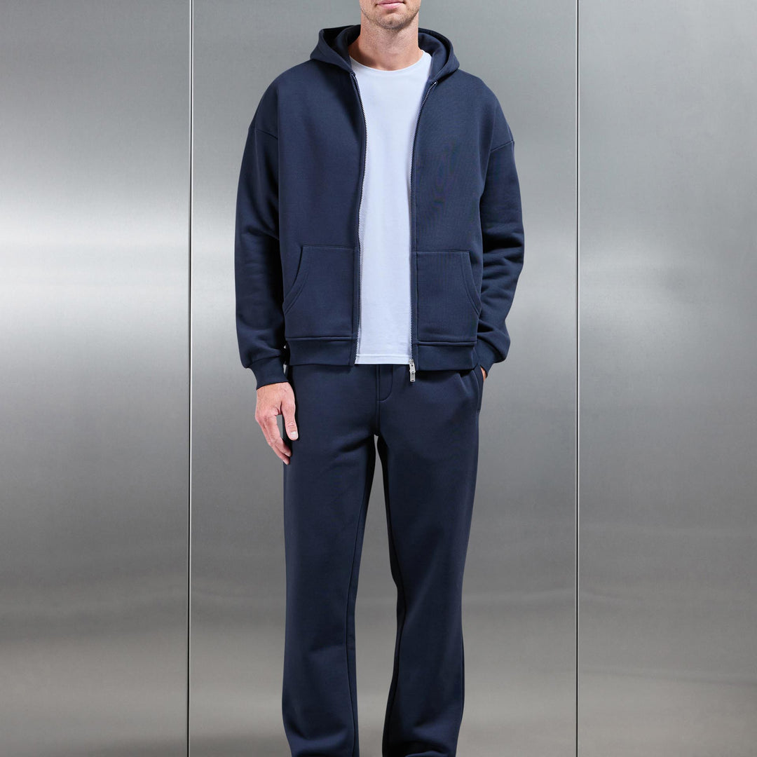 Essential Straight Leg Jogger in Navy