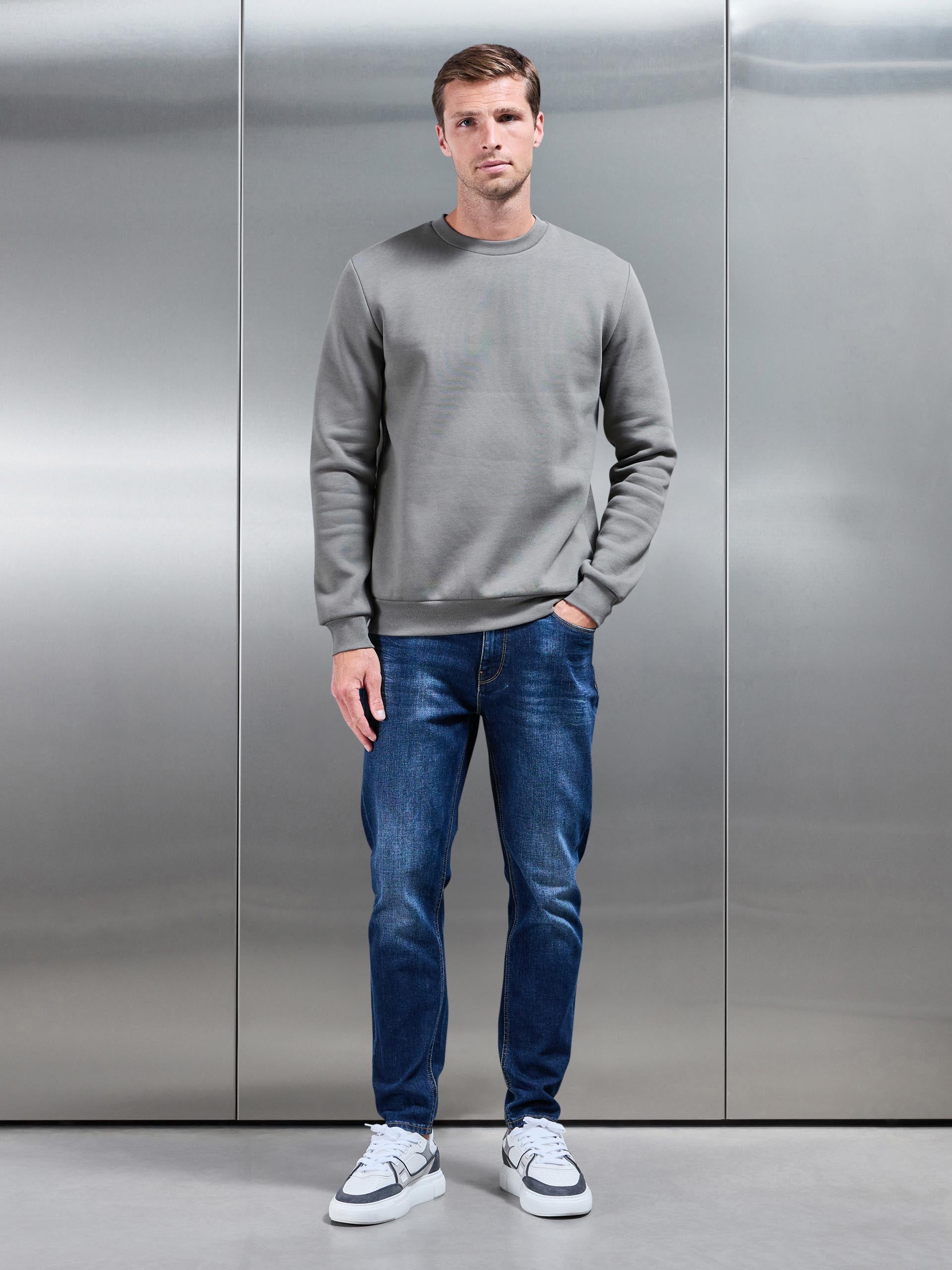 Essential Sweatshirt In Sage