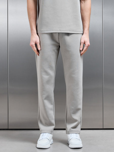 Essential Luxe Straight Leg Jogger in Stone