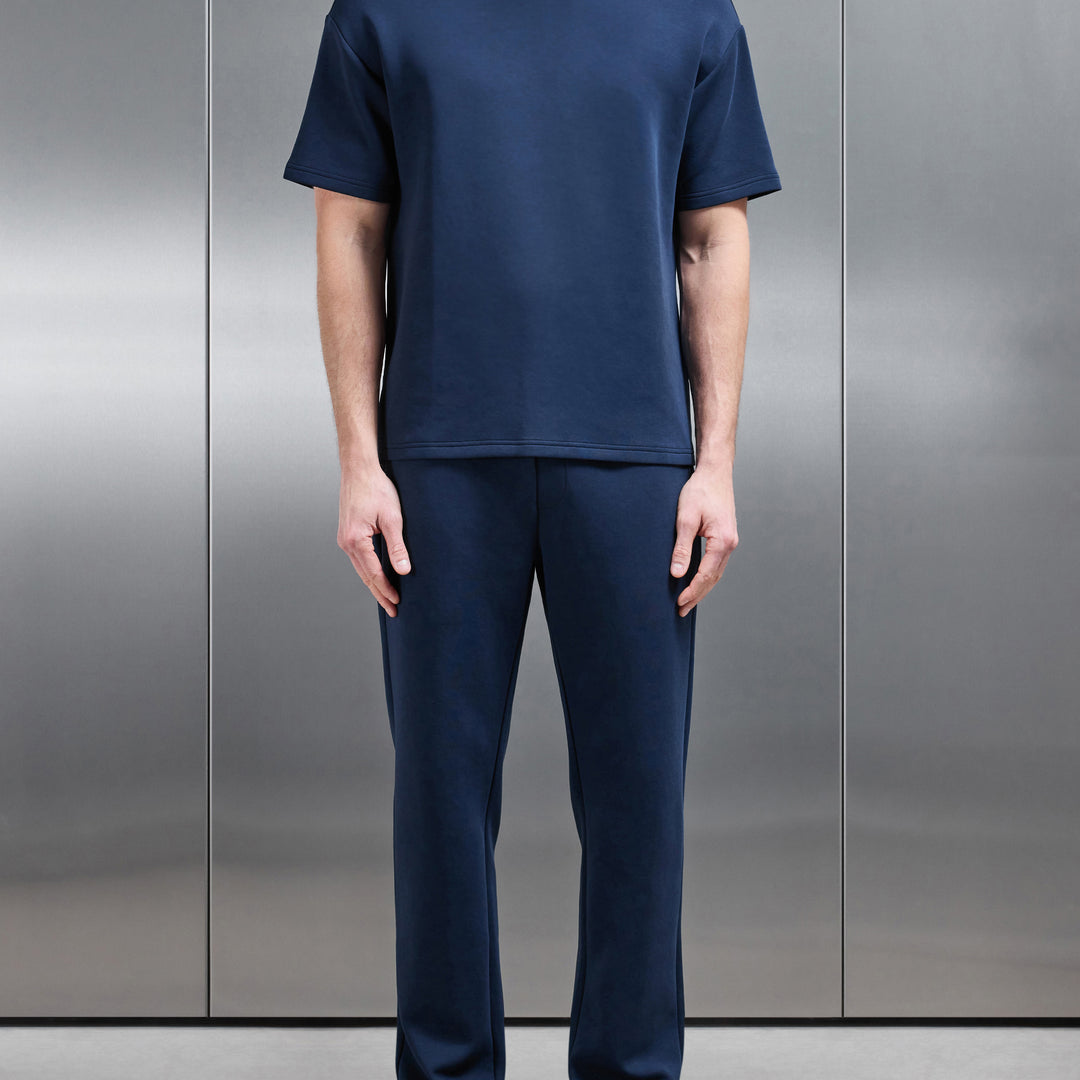 Everyday Luxe Relaxed T-Shirt in Navy