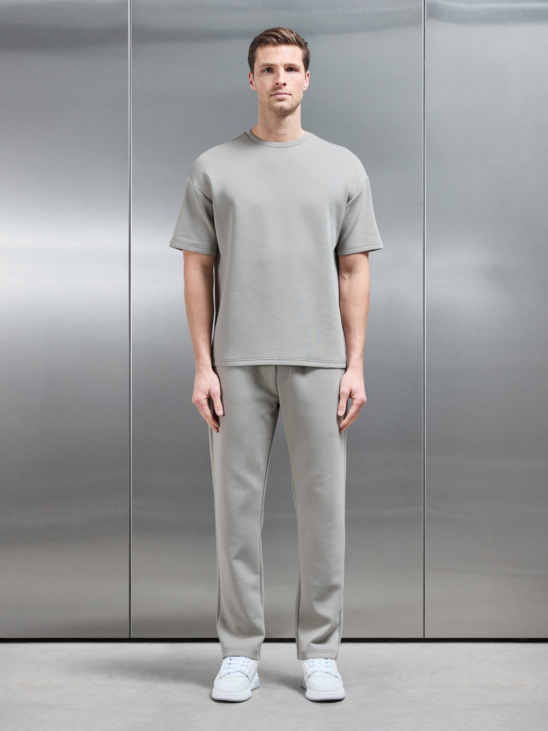 Everyday Luxe Relaxed T-Shirt in Stone