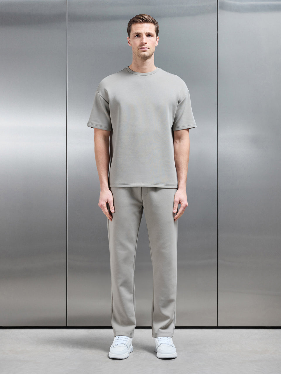 Everyday Luxe Relaxed T-Shirt in Stone