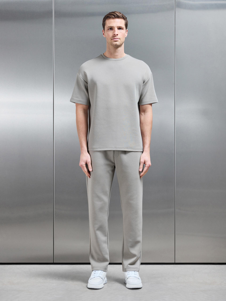 Everyday Luxe Relaxed T-Shirt in Stone