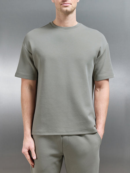 Everyday Luxe Relaxed T-Shirt in Stone