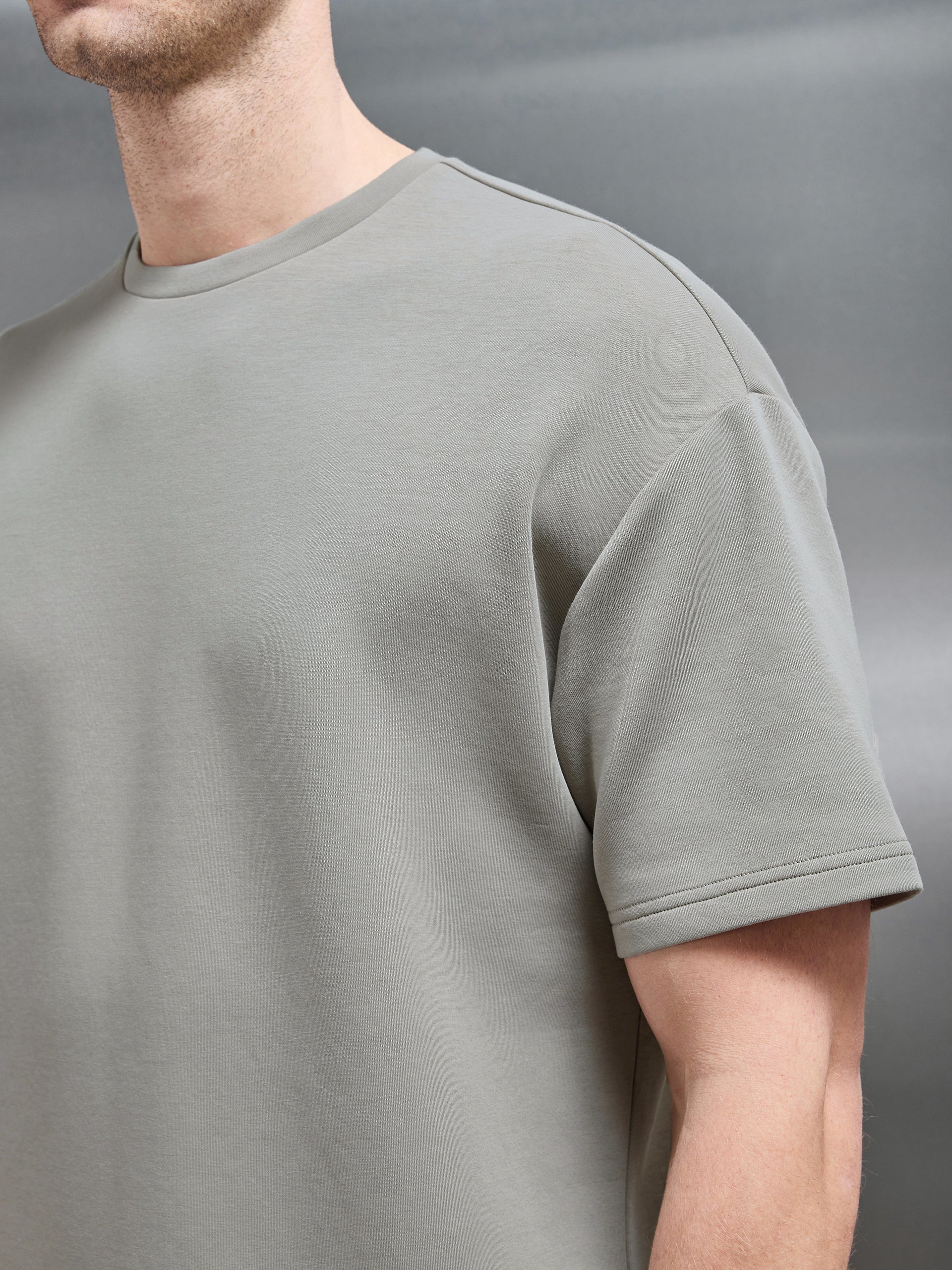 Everyday Luxe Relaxed T-Shirt in Stone
