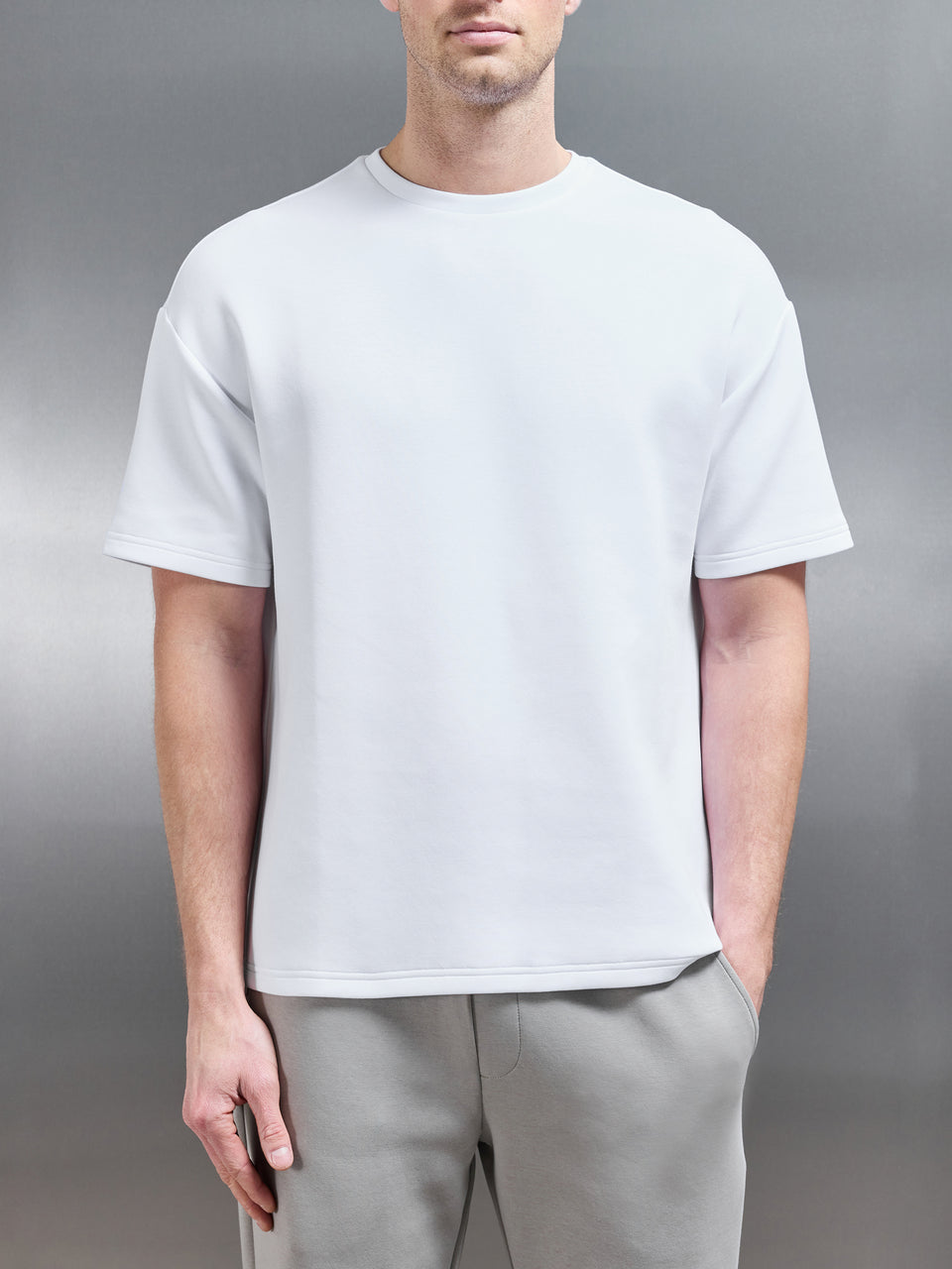 Everyday Luxe Relaxed T-Shirt in White