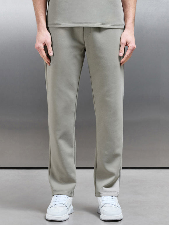 Everyday Luxe Straight Leg Jogger in Stone