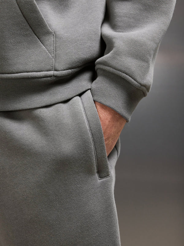 Essential Relaxed Fit Cuffed Jogger in Grey