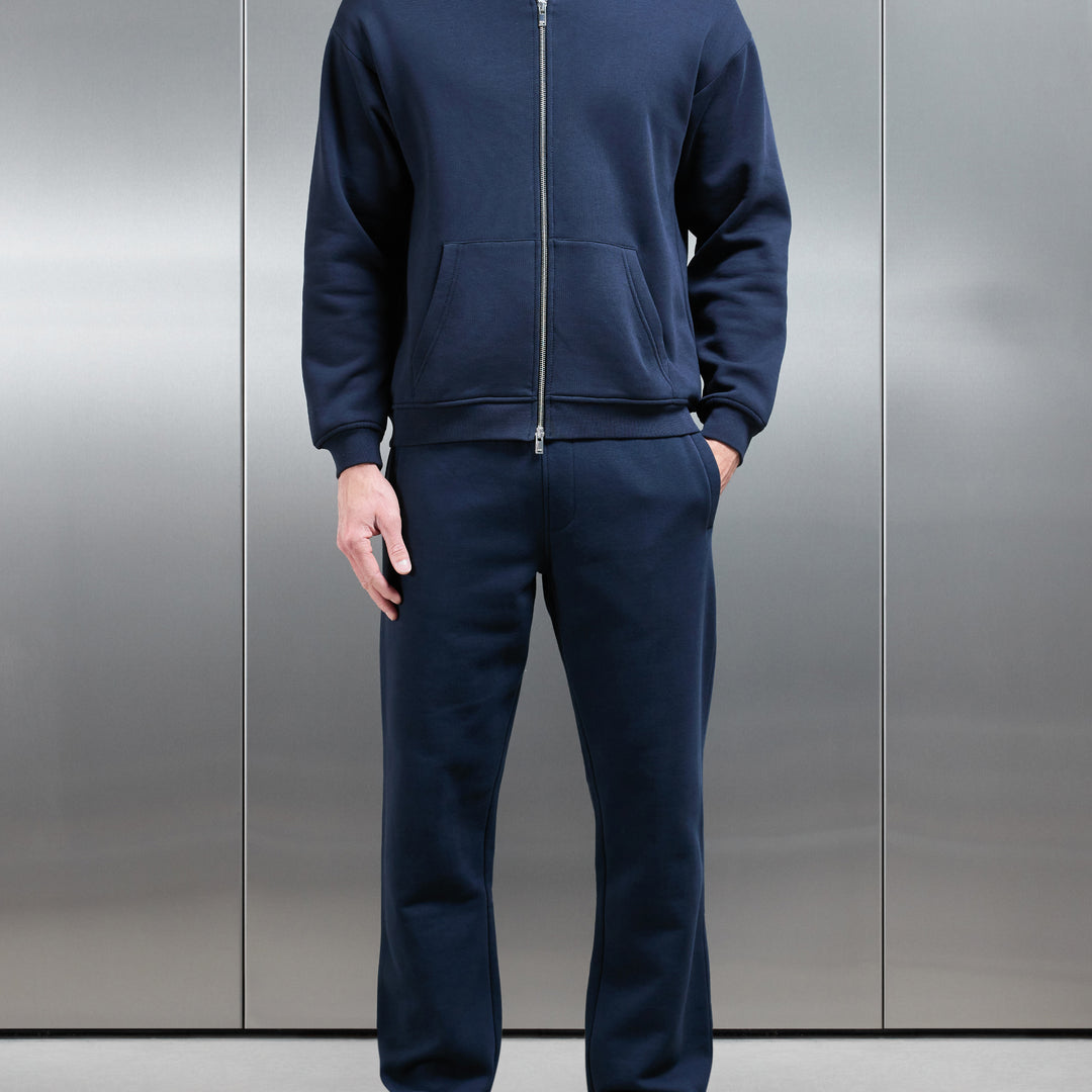 Essential Straight Leg Jogger in Navy