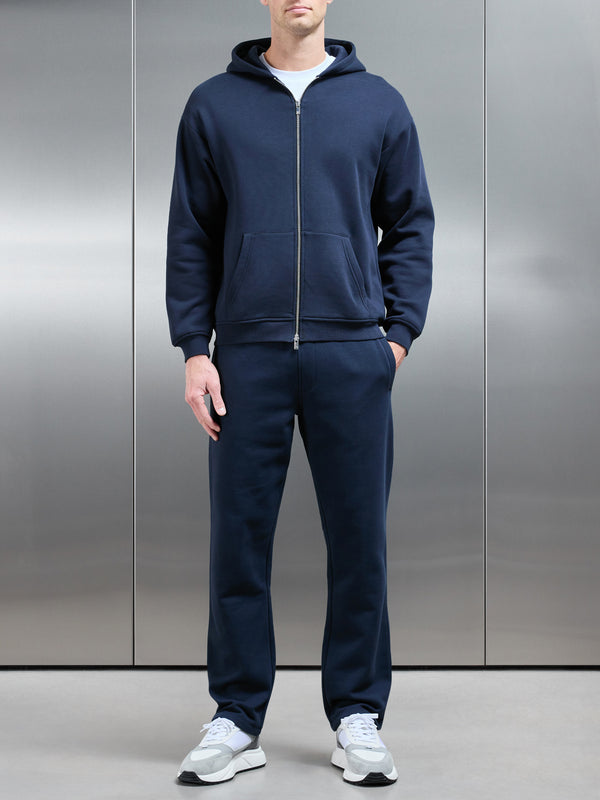 Essential Straight Leg Jogger in Navy