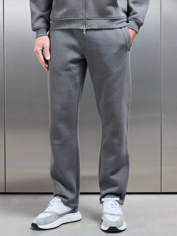 Essential Straight Leg Jogger in Grey