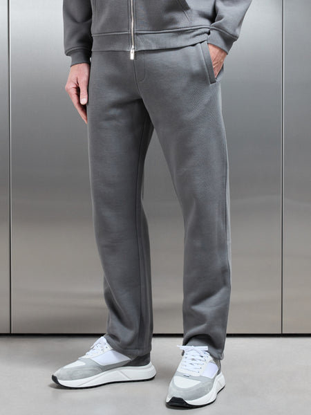 Essential Straight Leg Jogger in Grey