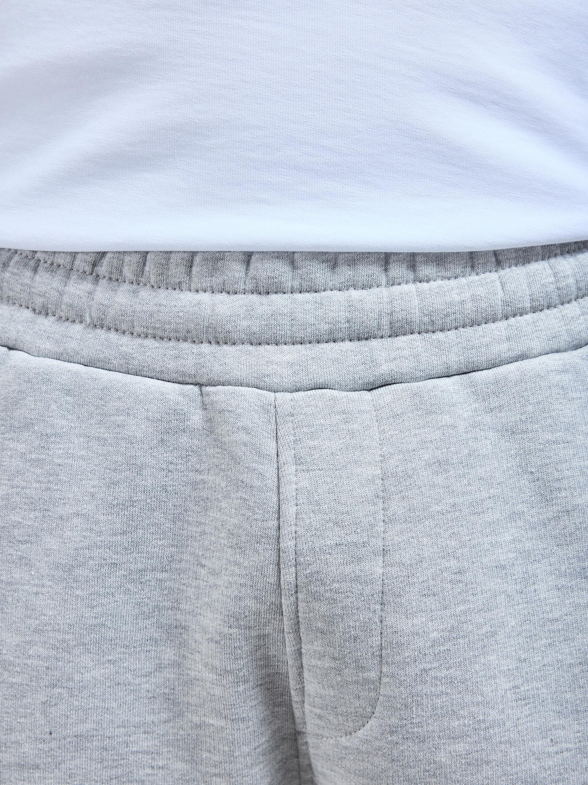 Essential Relaxed Straight Leg Jogger in Marl Grey