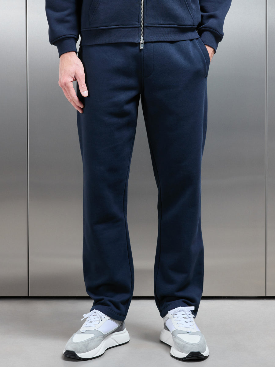 Essential Straight Leg Jogger in Navy