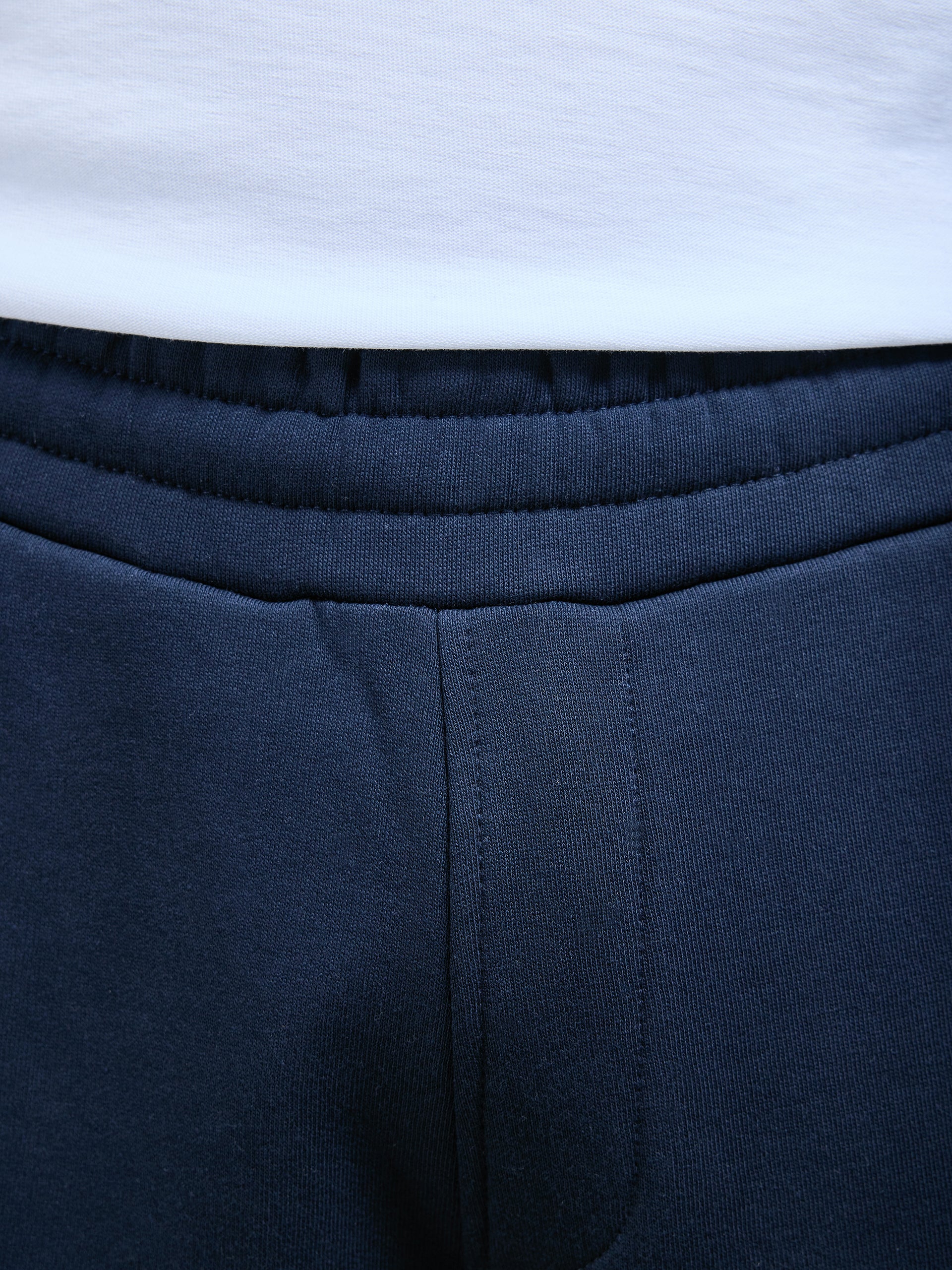 Essential Straight Leg Jogger in Navy