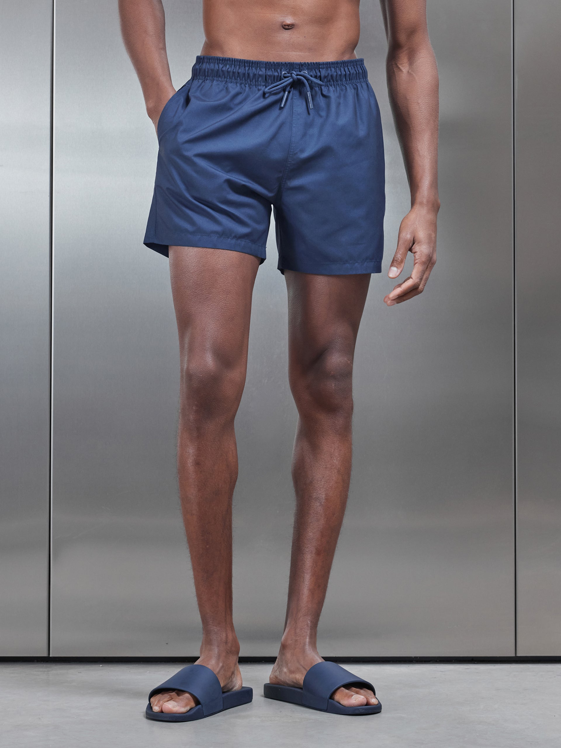 Essential Swim Short in Navy